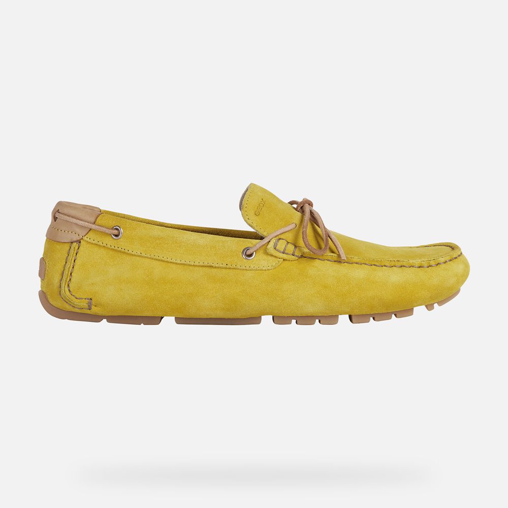 Mocassin Geox Melbourne - Jaune - Homme 435928-KXT